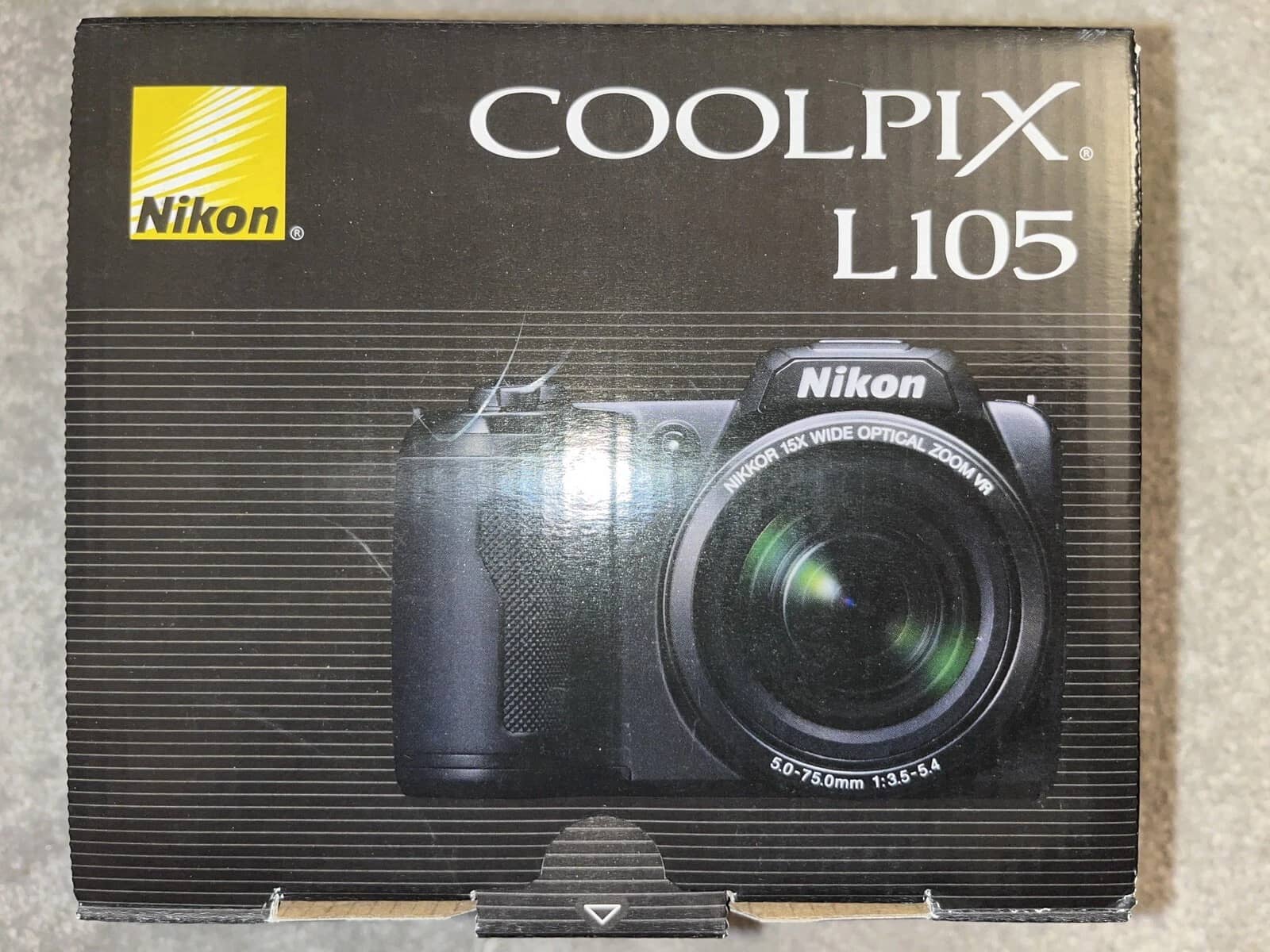 Nikon COOLPIX L105 Digital Cameras Black New Body Only