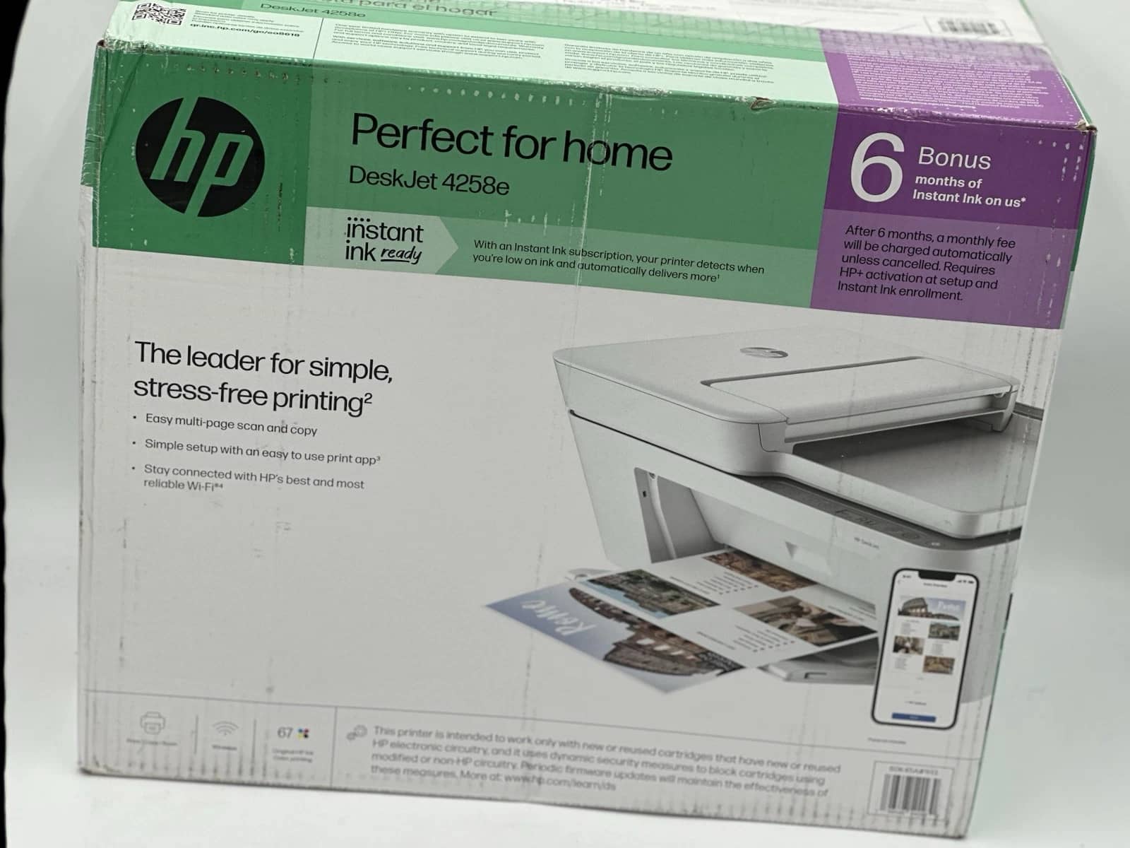 HP DeskJet 4258e Printers New