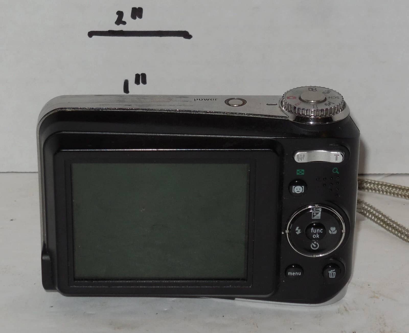 GE W1200 Digital Cameras Black New Body Only