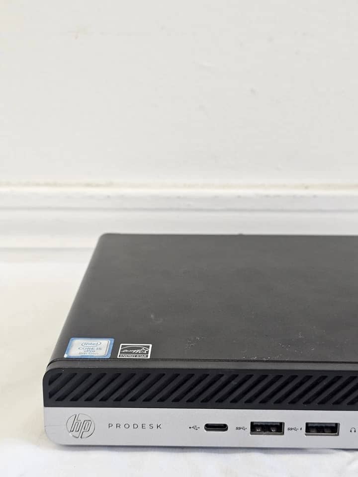 HP ProDesk 600 G4 Mini Computers 256GB 8GB Refurbished - Excellent