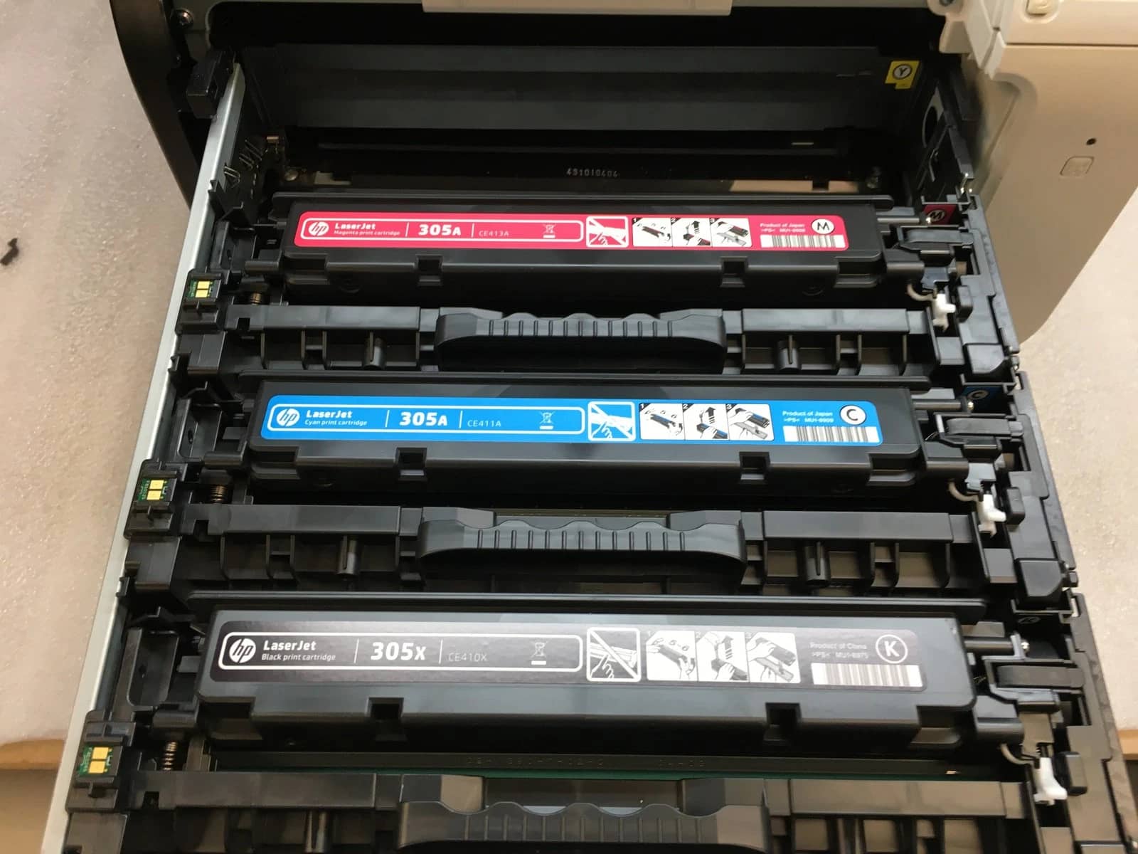HP Laserjet 400 Color M451nw Printers Used - Good