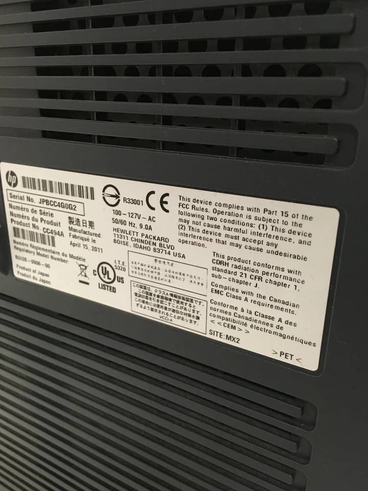 HP CP4525 - CC493A Printers Refurbished - Excellent