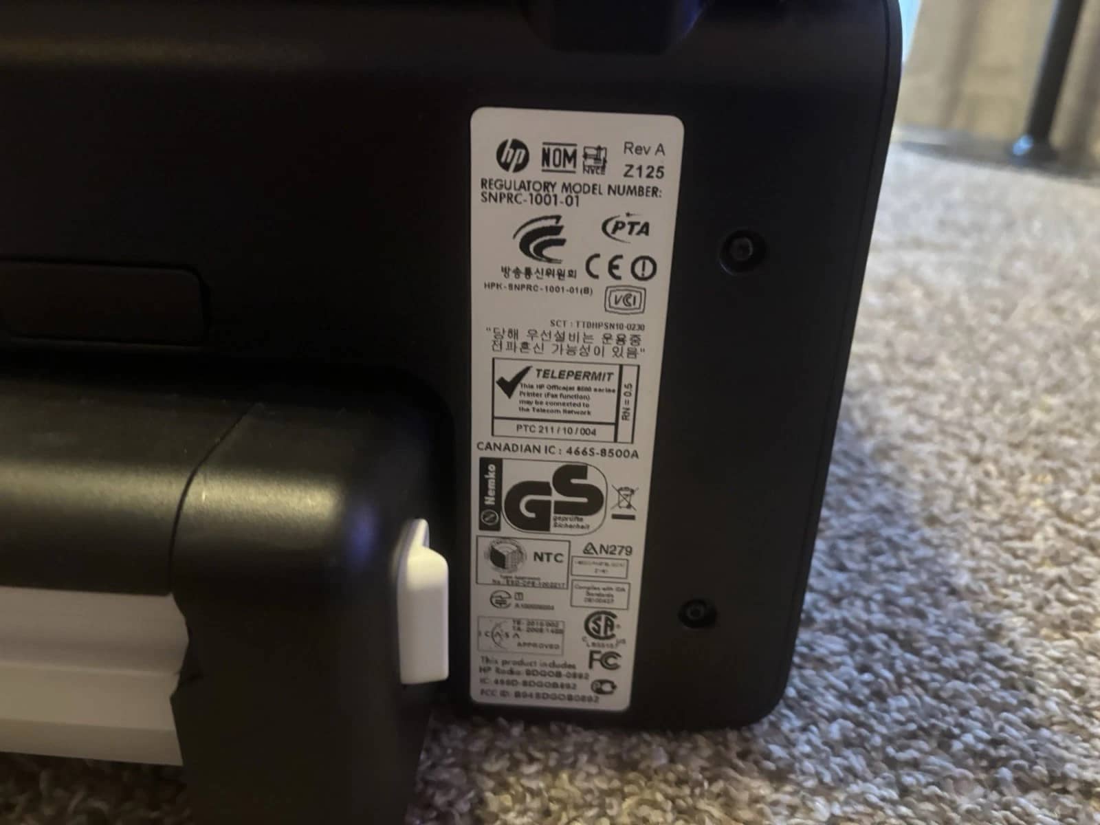 HP OfficeJet Pro 8500A Plus Printers For parts or not working
