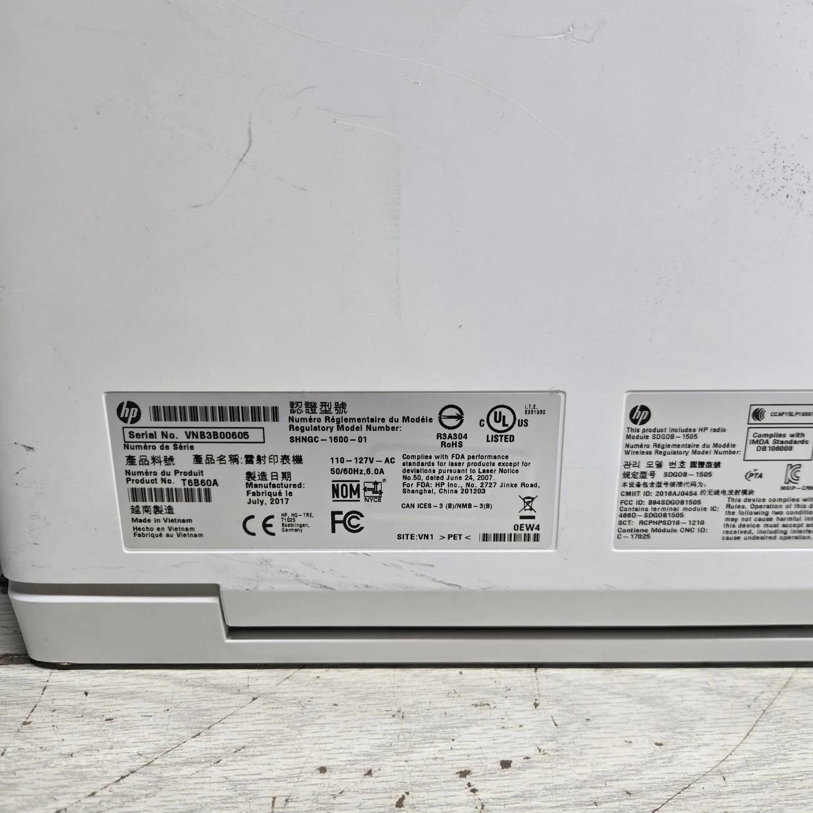HP LaserJet Pro M254dw Printers Used - Good
