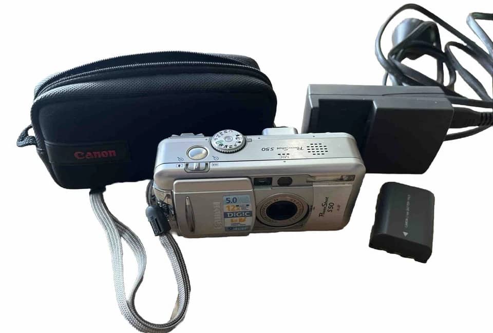 Canon PowerShot S50 Digital Cameras Black New Body Only