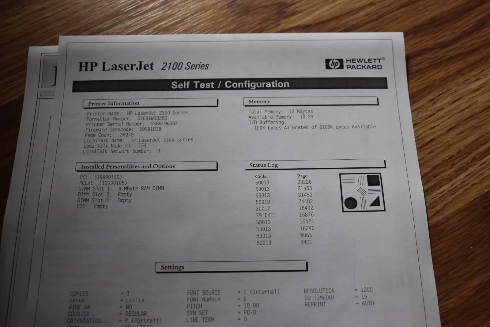HP 2100 Printers New
