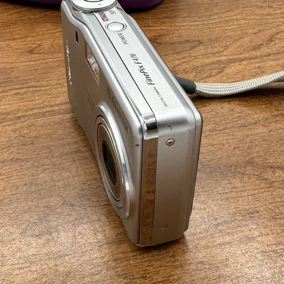 Fujifilm FinePix F470 Digital Cameras Silver New Body Only