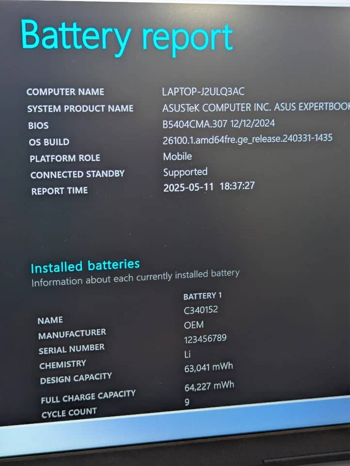 ASUS ExpertBook B5404CMA Computers