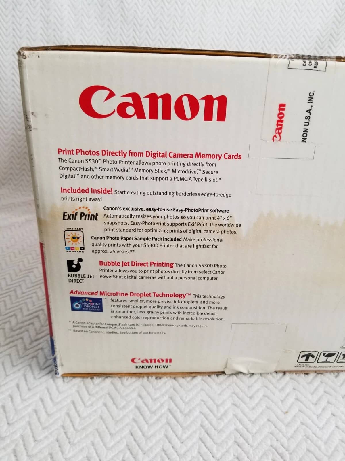 Canon S530D Printers New