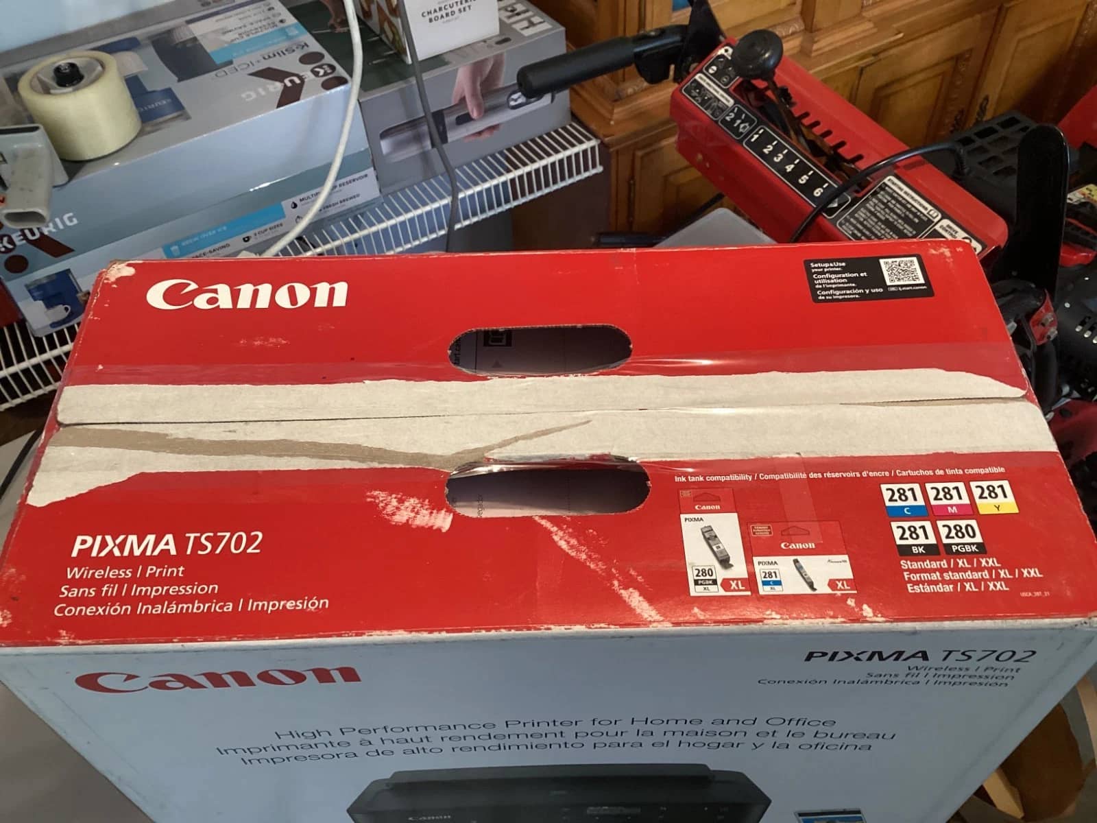 Canon PIXMA TS702 Wireless Single Function Printers Used - Good