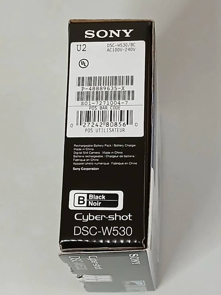Sony Cyber-shot DSC-W530 Digital Cameras Silver New Body Only