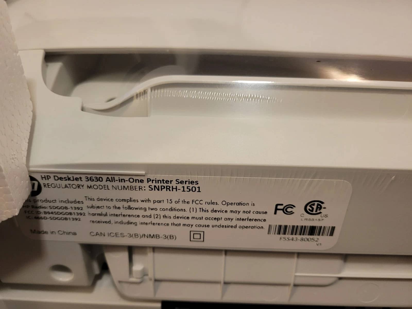 HP DeskJet 3633 Printers Open-Box Excellent