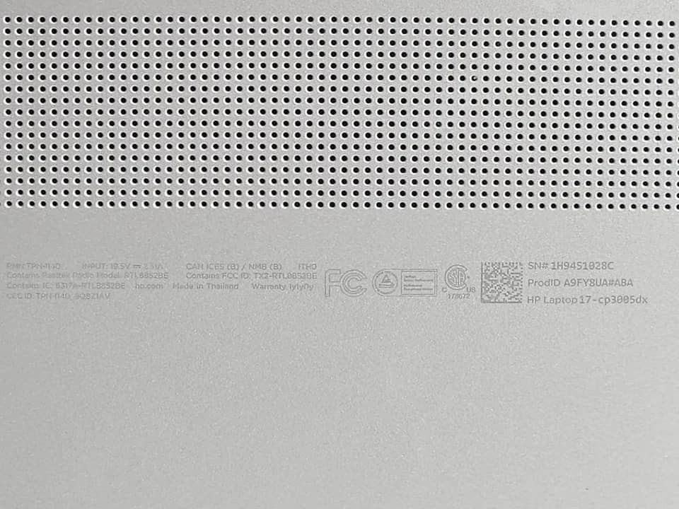 HP TPN-I140 Computers New