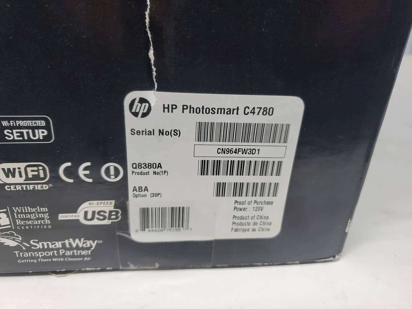 HP Photosmart C4780 Printers New