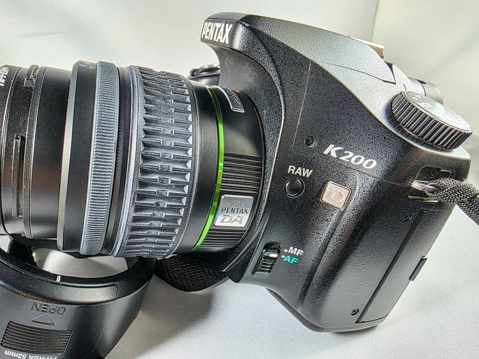Pentax K200D Digital Cameras Black Used - Very Good w/ 18-55mm Kit