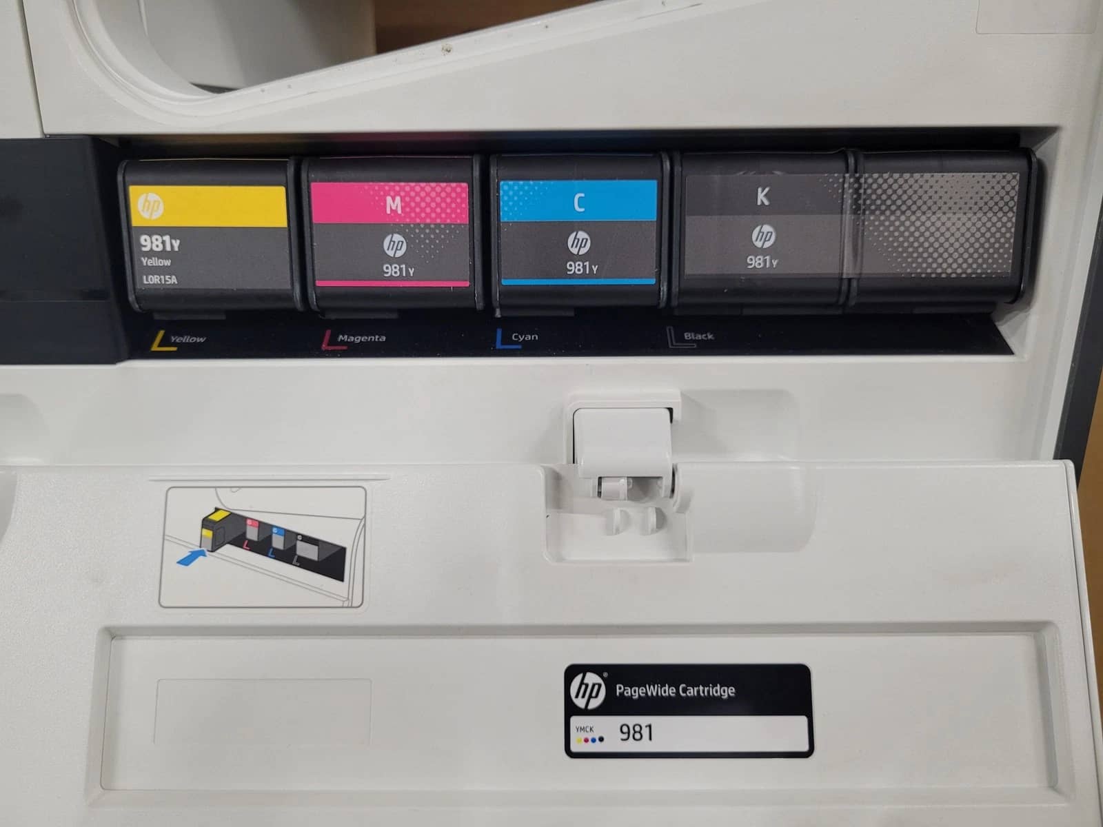 HP MFP 586F Printers Used - Good