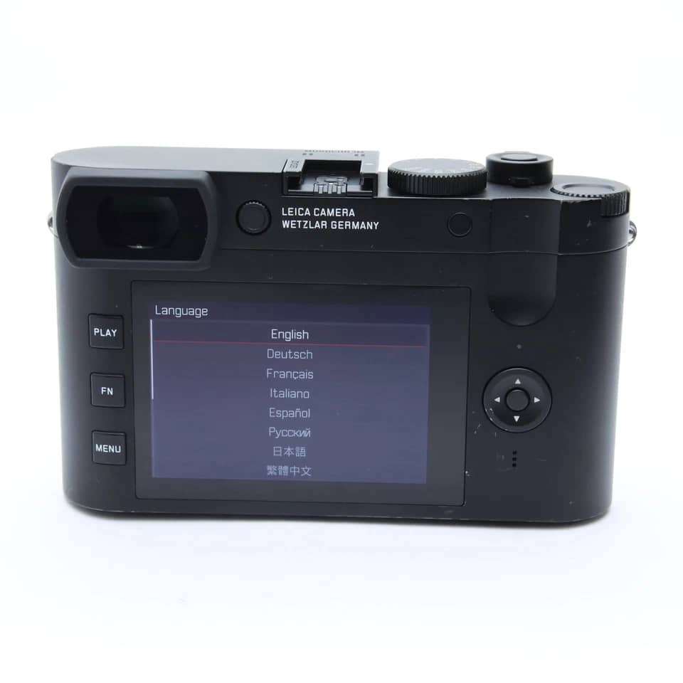Leica Q2 Monochrom Digital Cameras Black Used - Good Body Only
