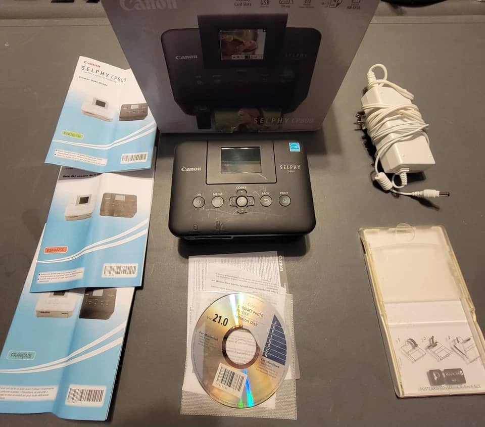 Canon Celphy CP800 Printers New