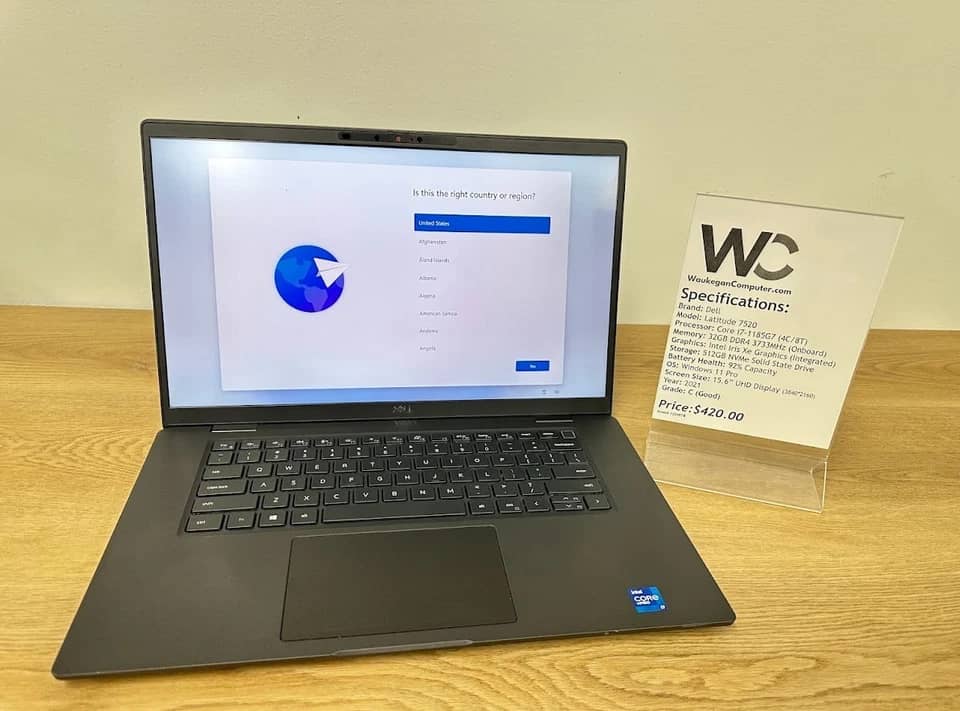 Dell Latitude 7520 Computers