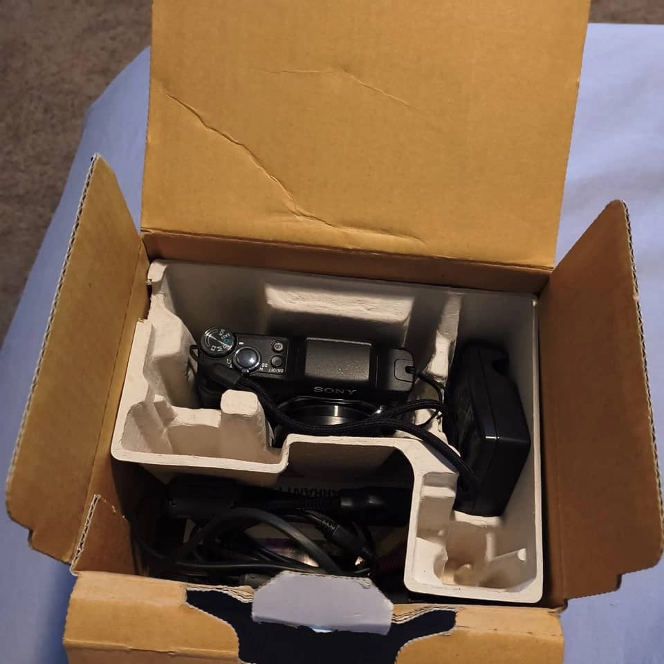 Sony Cyber-shot DSC-H20 Digital Cameras Black New Body Only