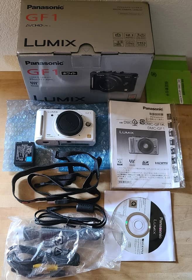 Panasonic LUMIX GF1 Digital Cameras Black New Body Only