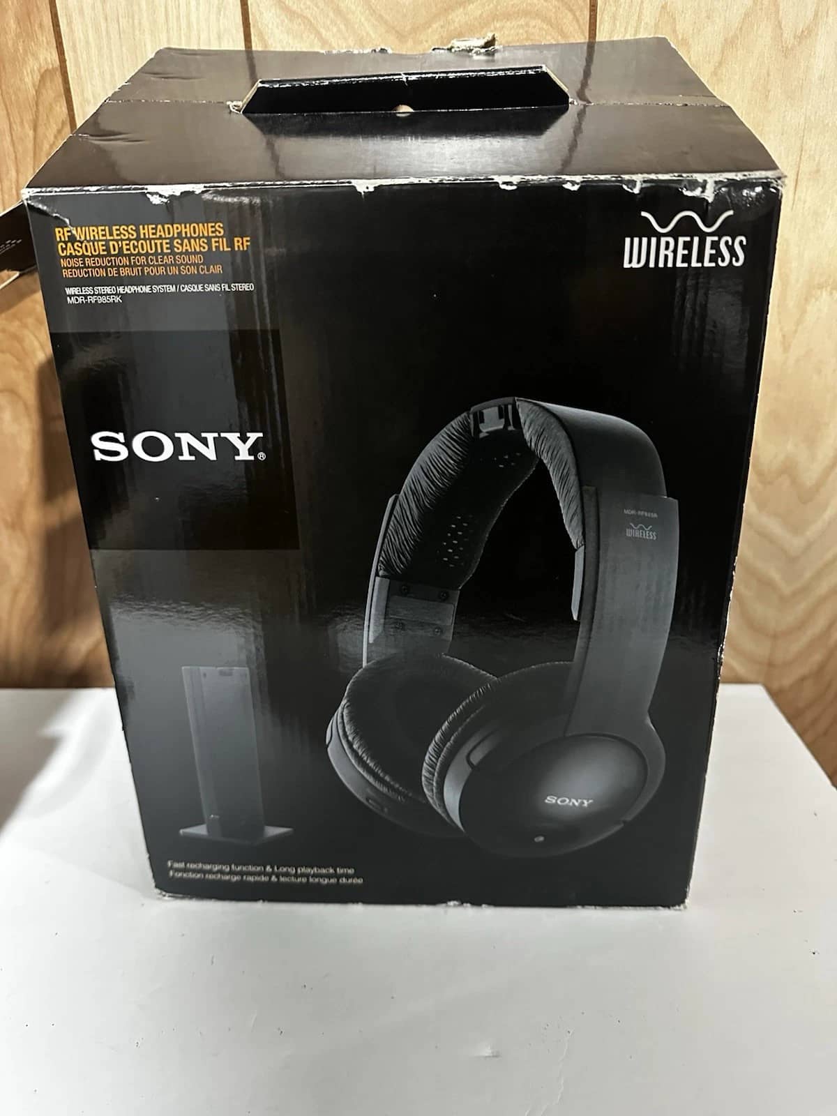 Sony MDR-RF985RK Headphones & Earbuds Black New