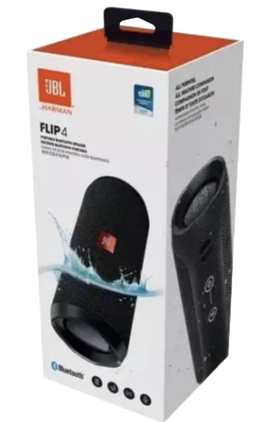 JBL Flip 4 Portable Bluetooth Speakers White New