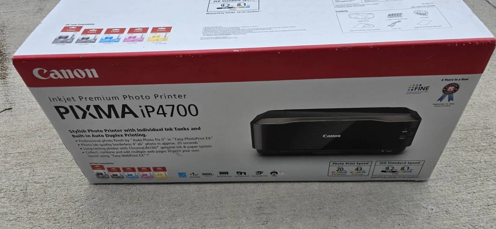 Canon PIXMA iP4700 Printers New