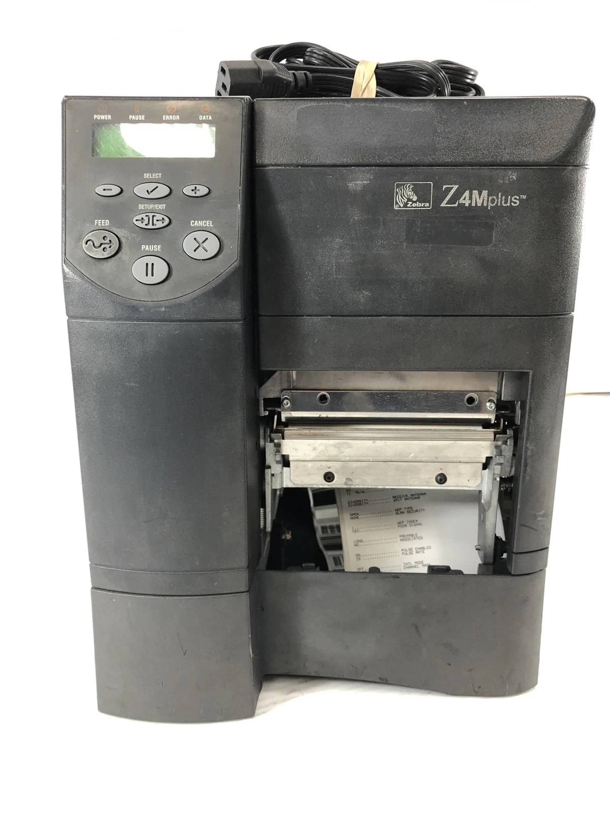 Zebra Z4M Plus Barcode Label Printers Used - Good