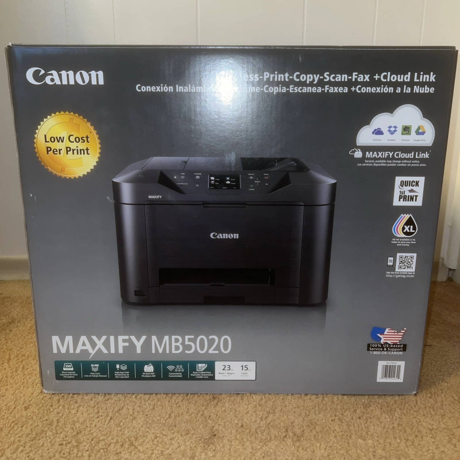 Canon MAXIFY MB5020 Printers Open-Box Excellent