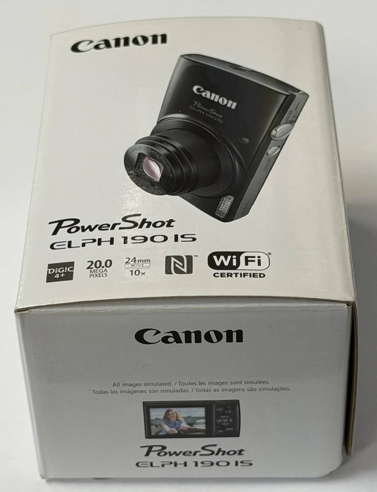 Canon PowerShot ELPH 190 IS Digital Cameras Blue New Body Only