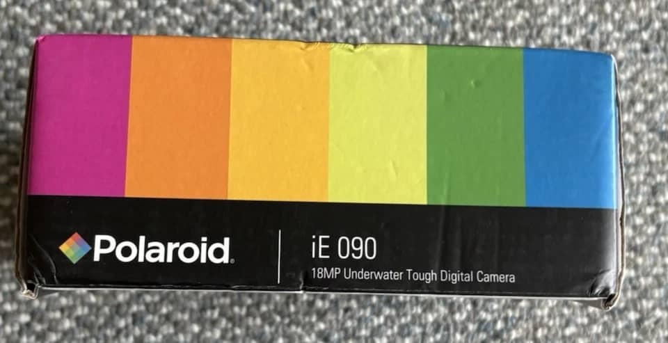 Polaroid IE 090 Digital Cameras Blue Used - Good Body Only