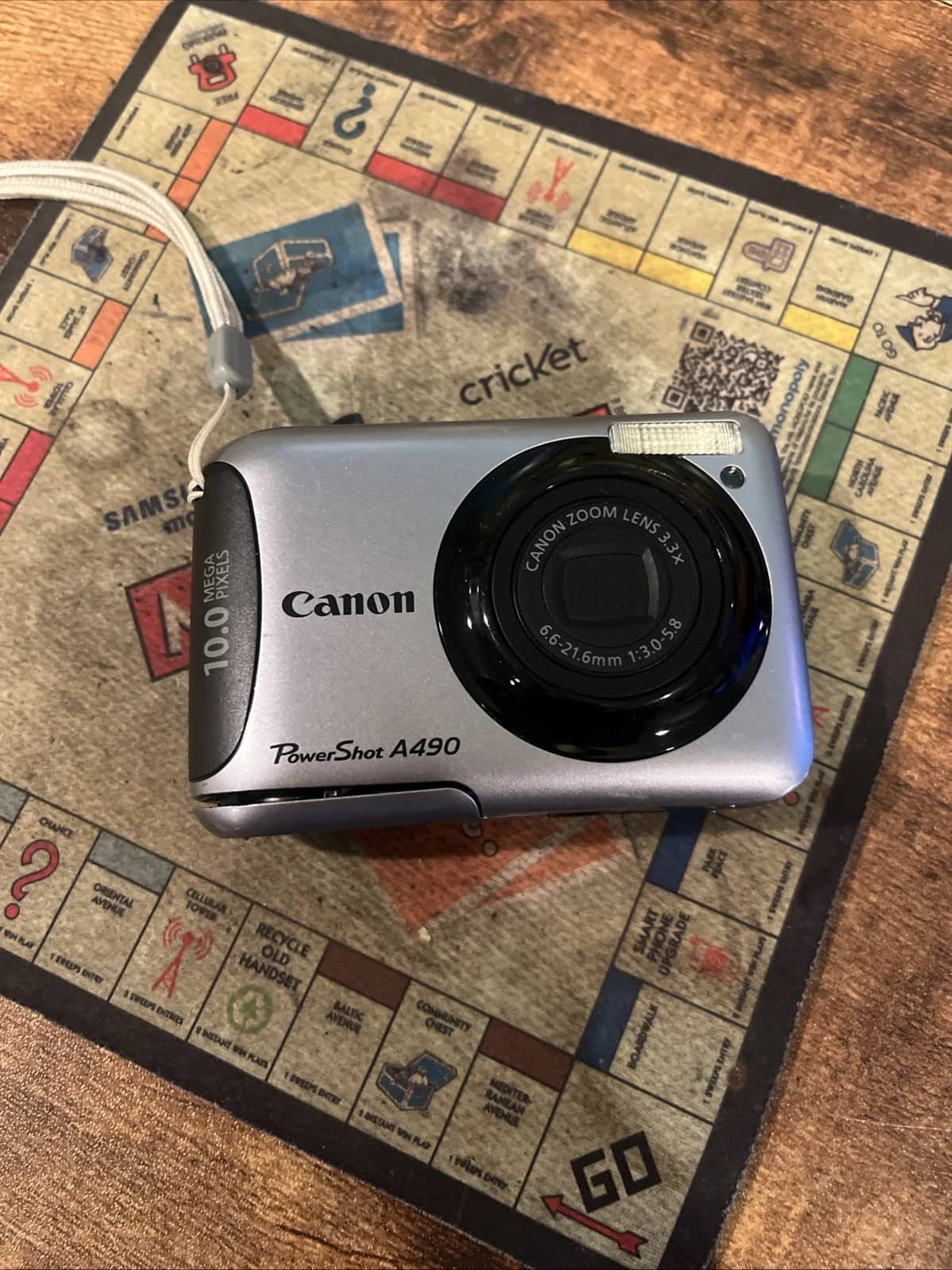 Canon A490 Digital Cameras Silver New Body Only