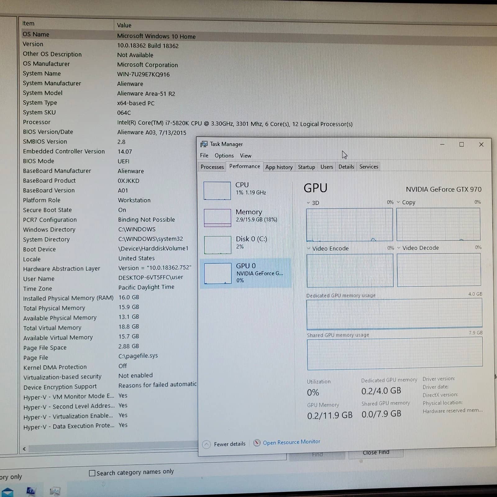 Dell Alienware Area-51 AAT2250 Computers 2TB 32GB New