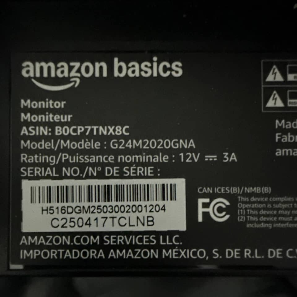 Amazon G24M2020GNA Monitors