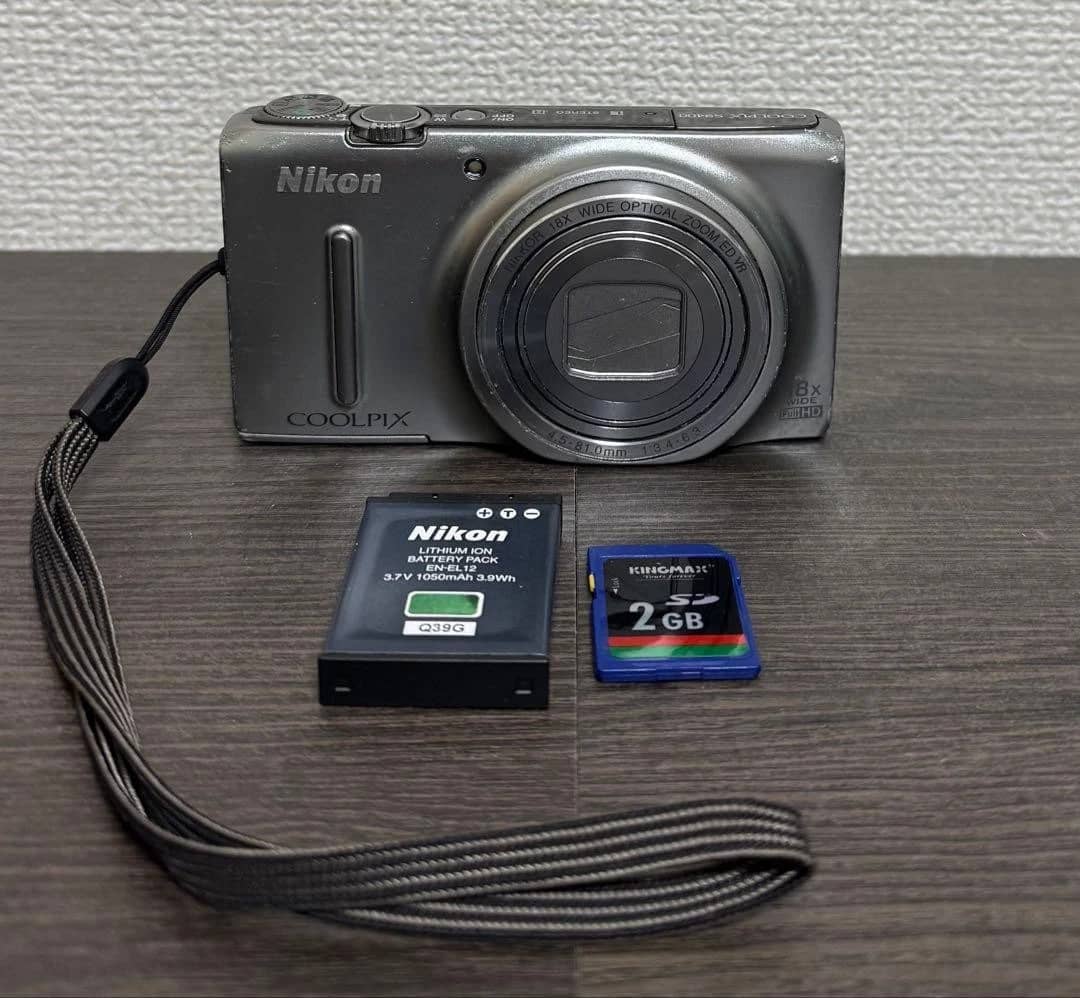 Nikon COOLPIX S9400 Digital Cameras Black New Body Only
