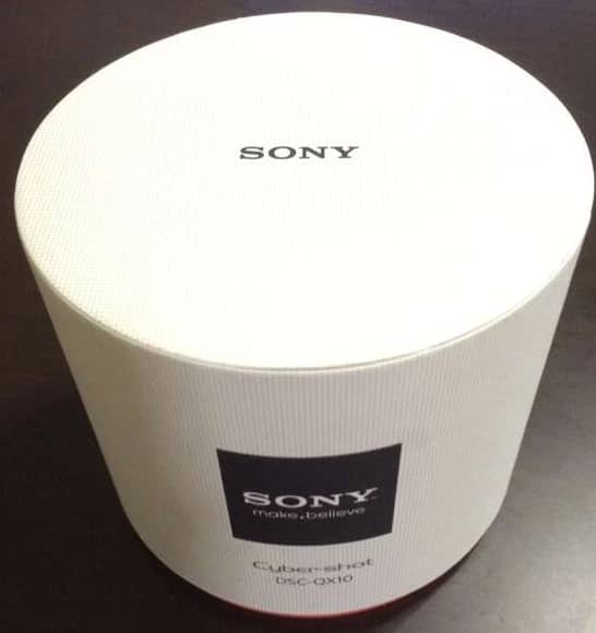 Sony DSC-QX10/B Digital Cameras Black New Body Only