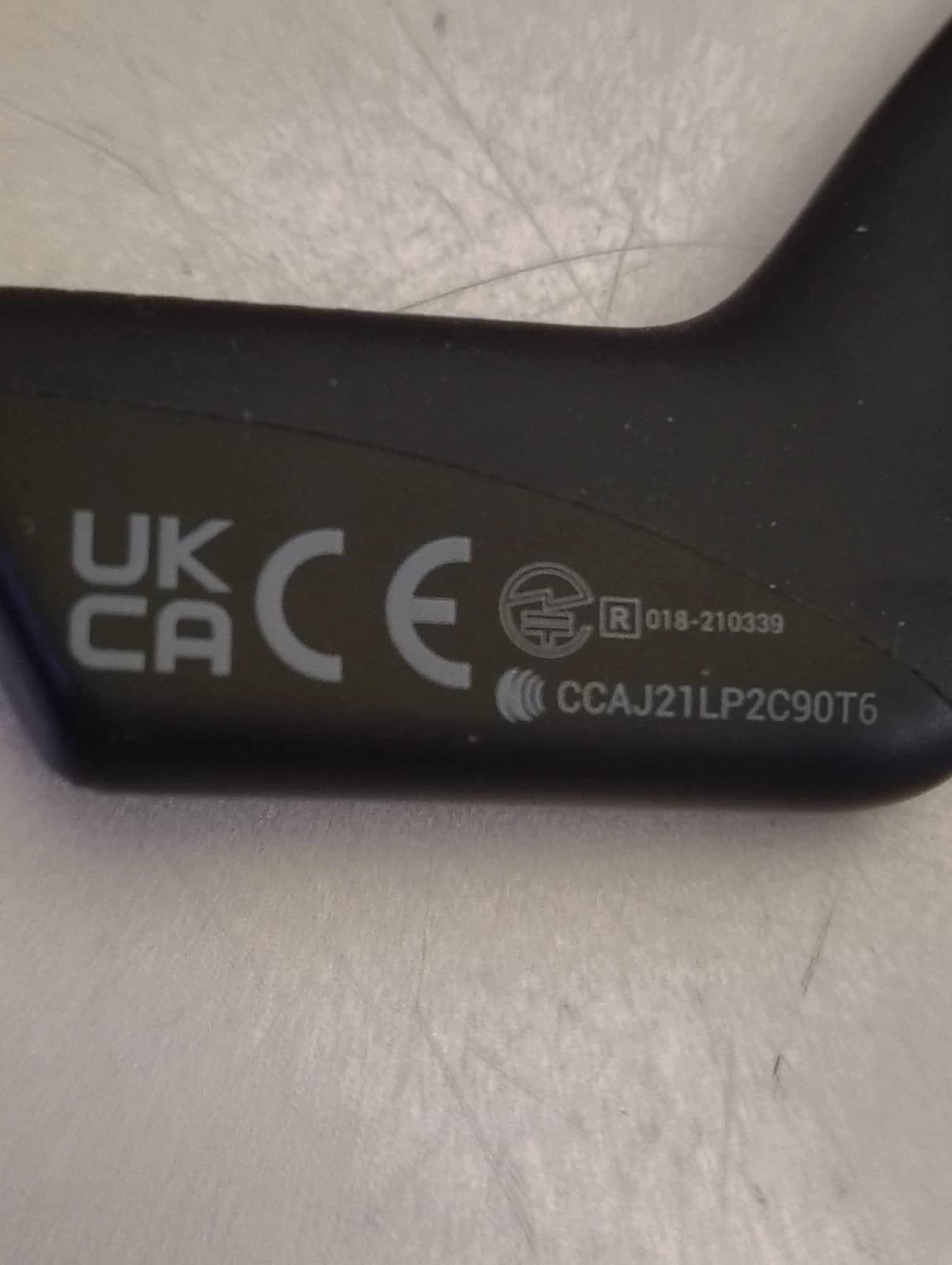 Shokz Opencomm C102 Headphones & Earbuds Black Used - Good