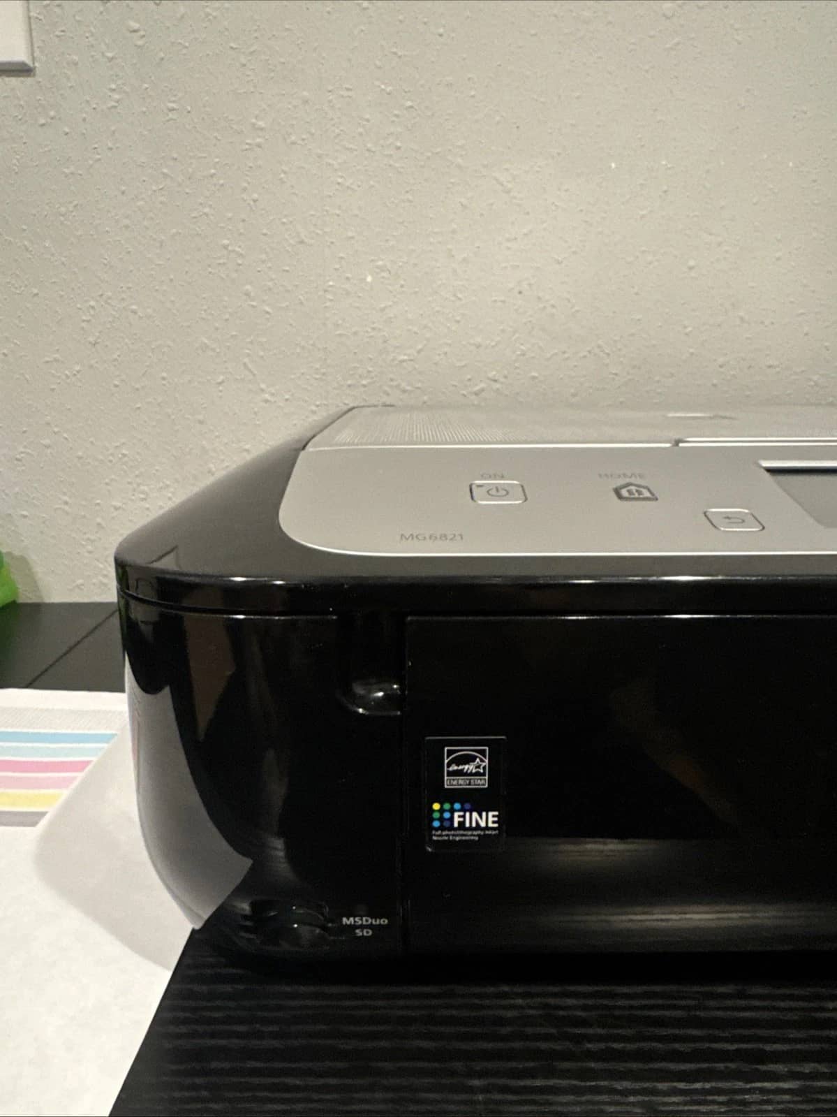 Canon PIXMA MG6821 Black/Silver Wireless Printers New