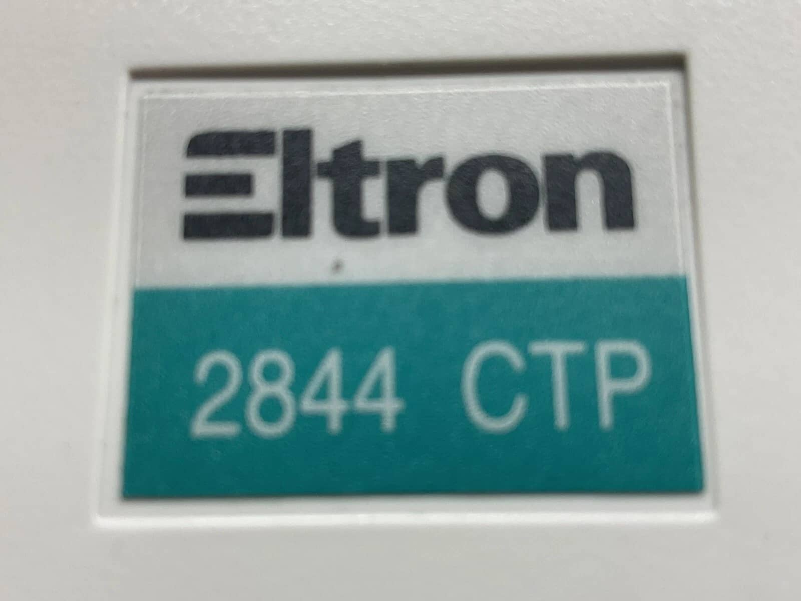 Zebra ELTRON 2844 CTP Printers Used - Good