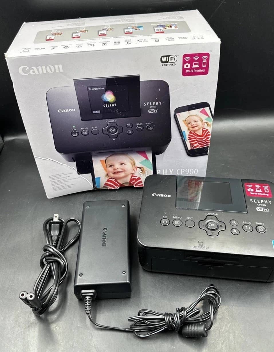 Canon Selphy CP900 Printers New
