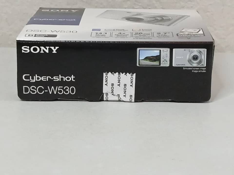 Sony Cyber-shot DSC-W530 Digital Cameras Silver New Body Only
