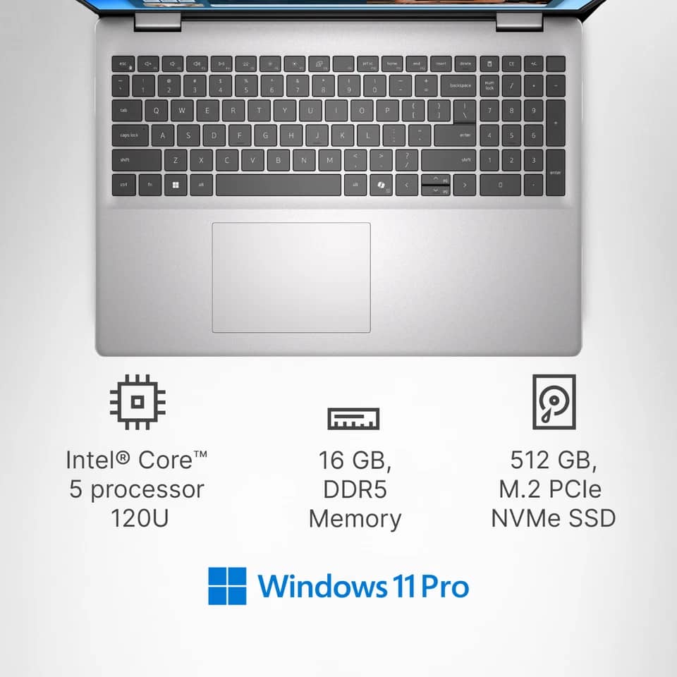 Dell 16 DC16251 Laptop Computers 1TB 16GB New