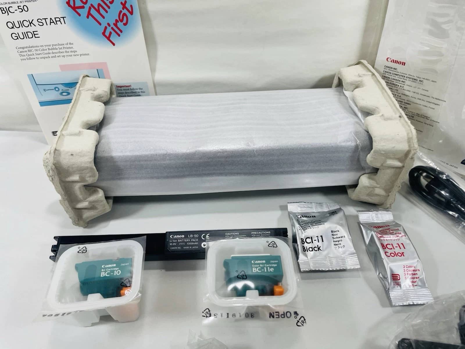 Canon BJC 50 Printers Open-Box Excellent