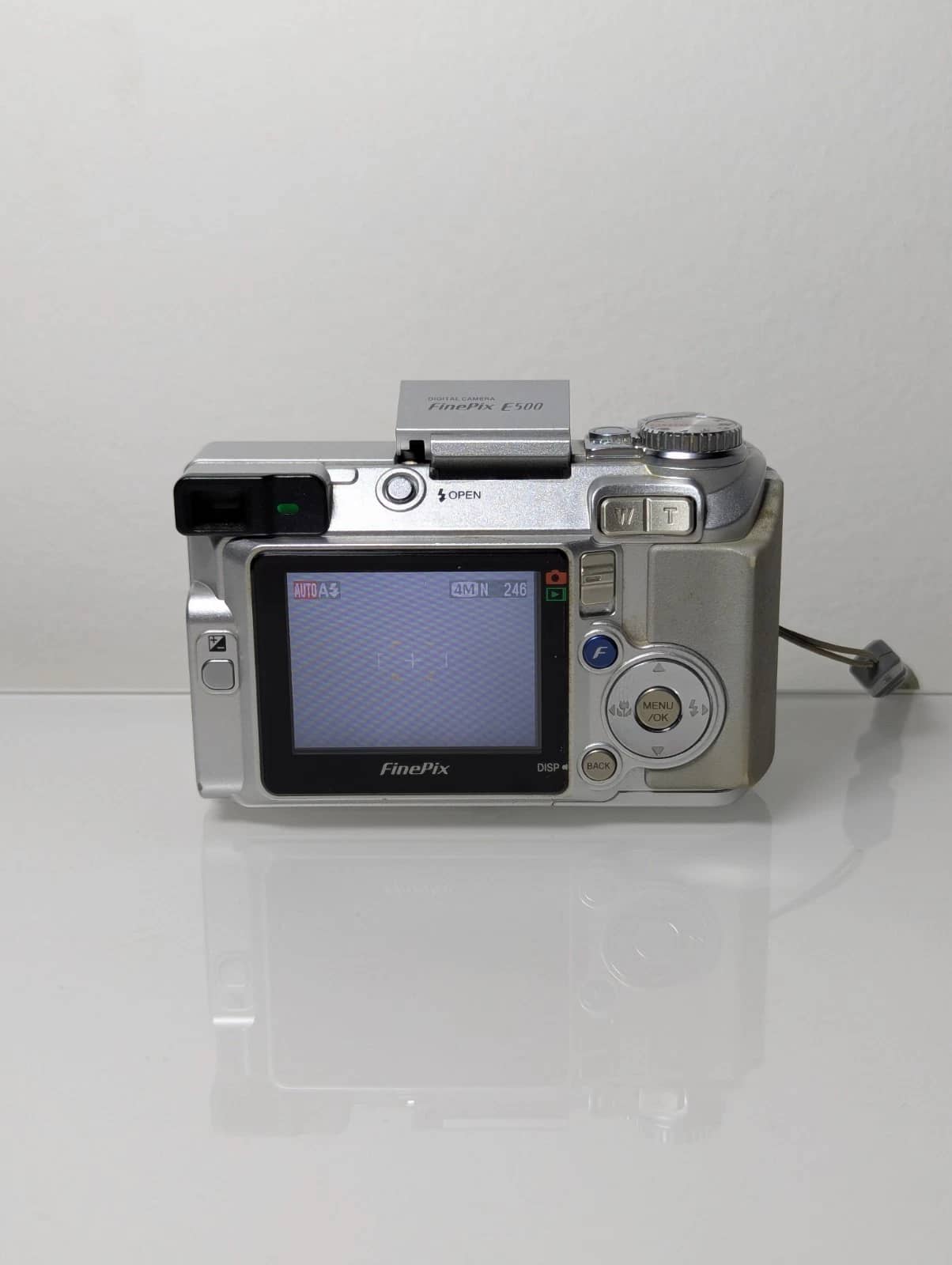 Fujifilm FinePix E500 Digital Cameras Silver Used - Very Good Body Only