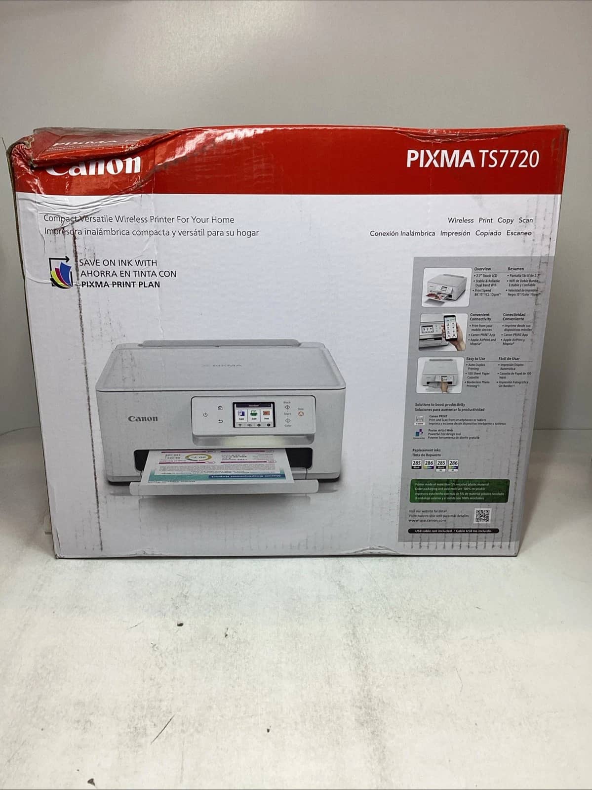 Canon Canon PIXMA TS7720 Printers White New