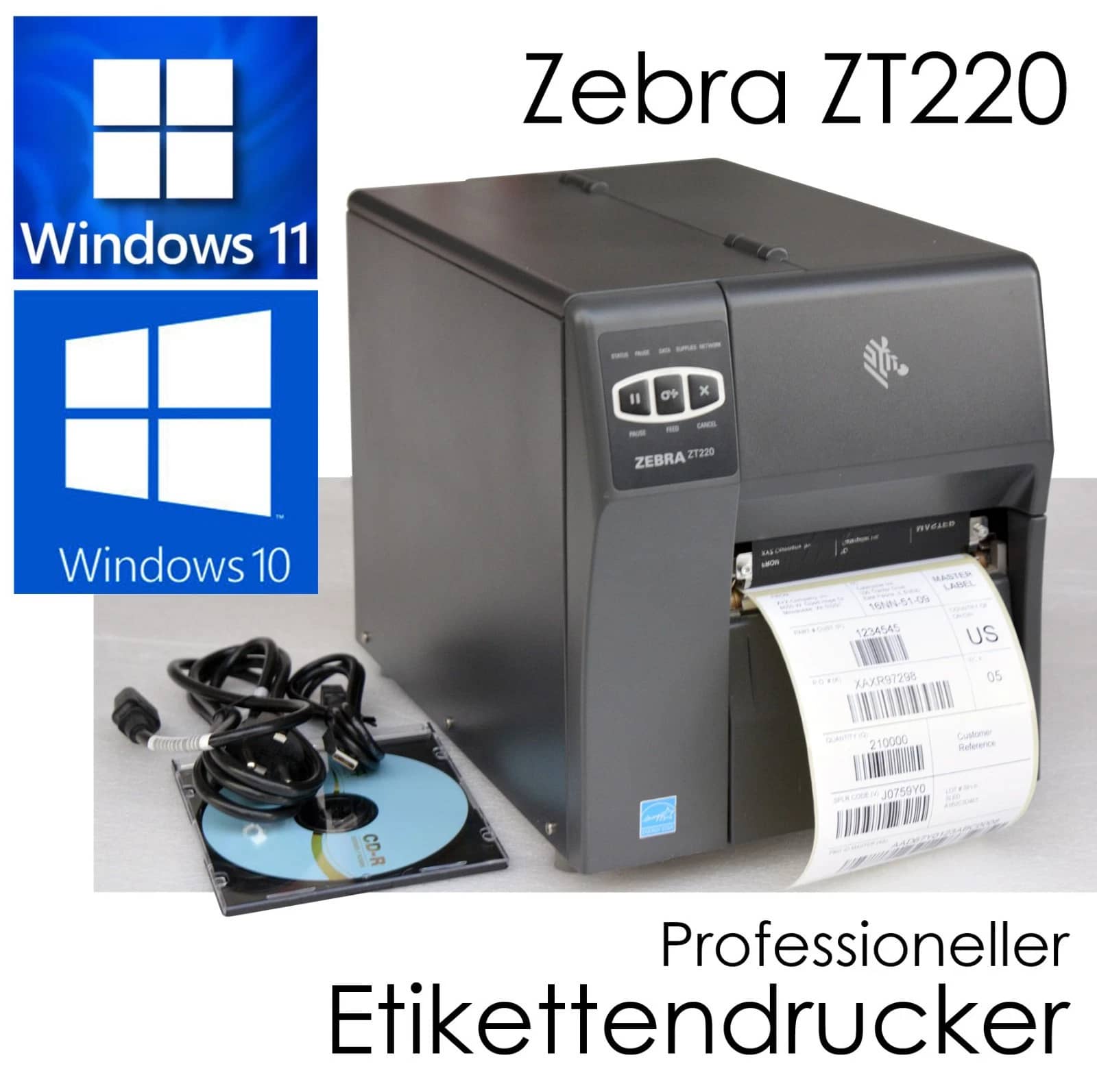 Zebra ZT220 Printers New
