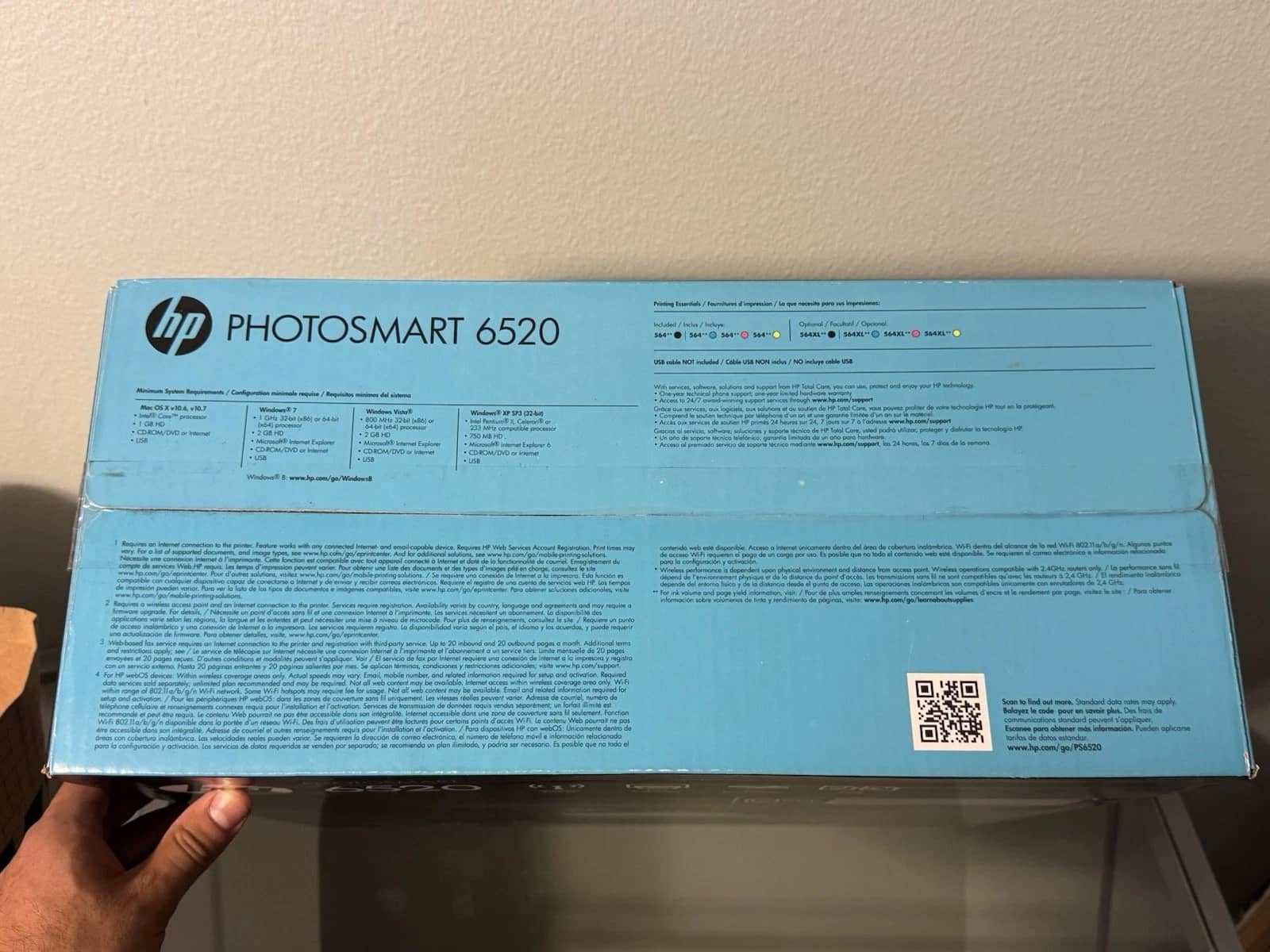 HP Photosmart 6520 Printers New