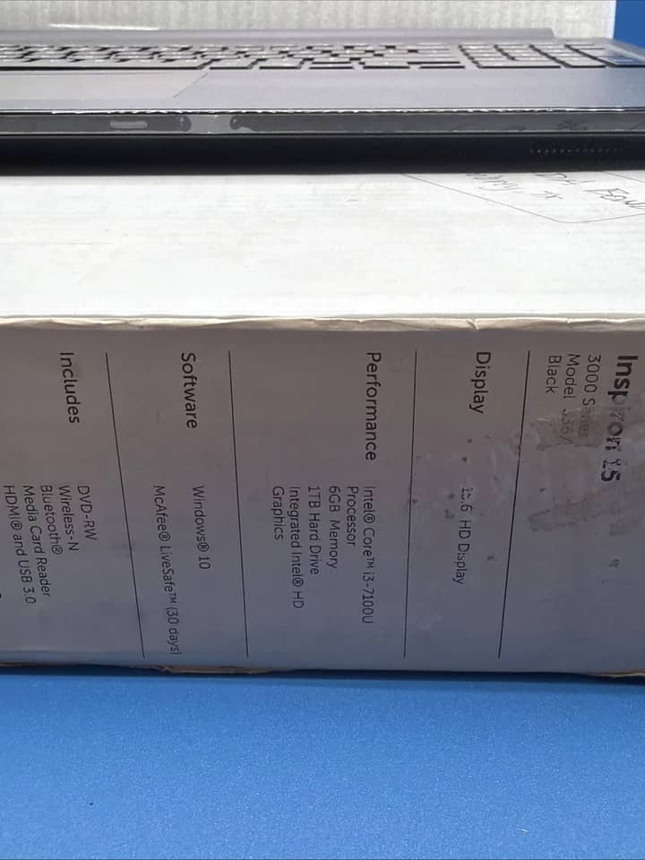 Dell I3567-3636BLK-PUS Computers New