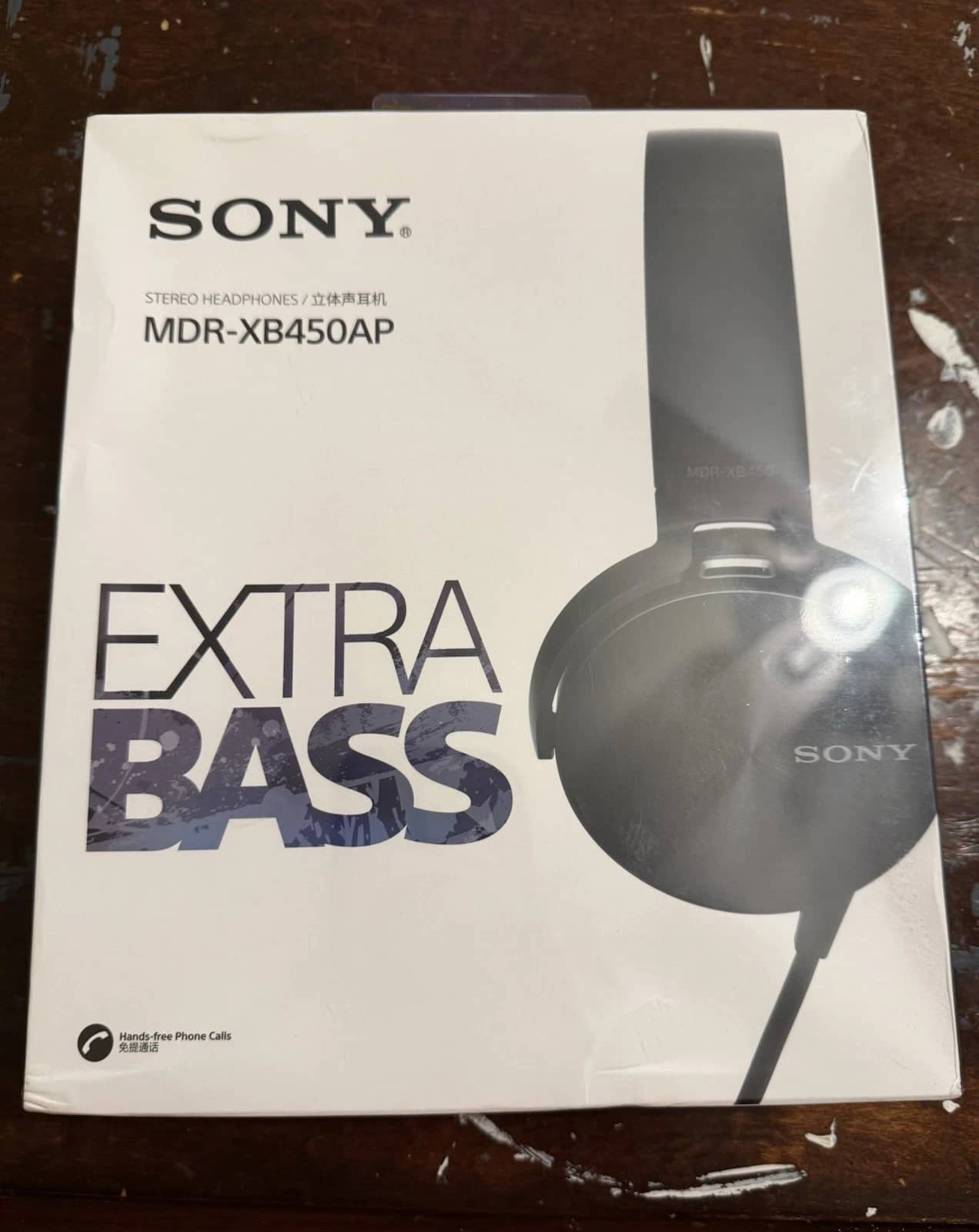 Sony MDR-XB450AP Headphones & Earbuds Black New